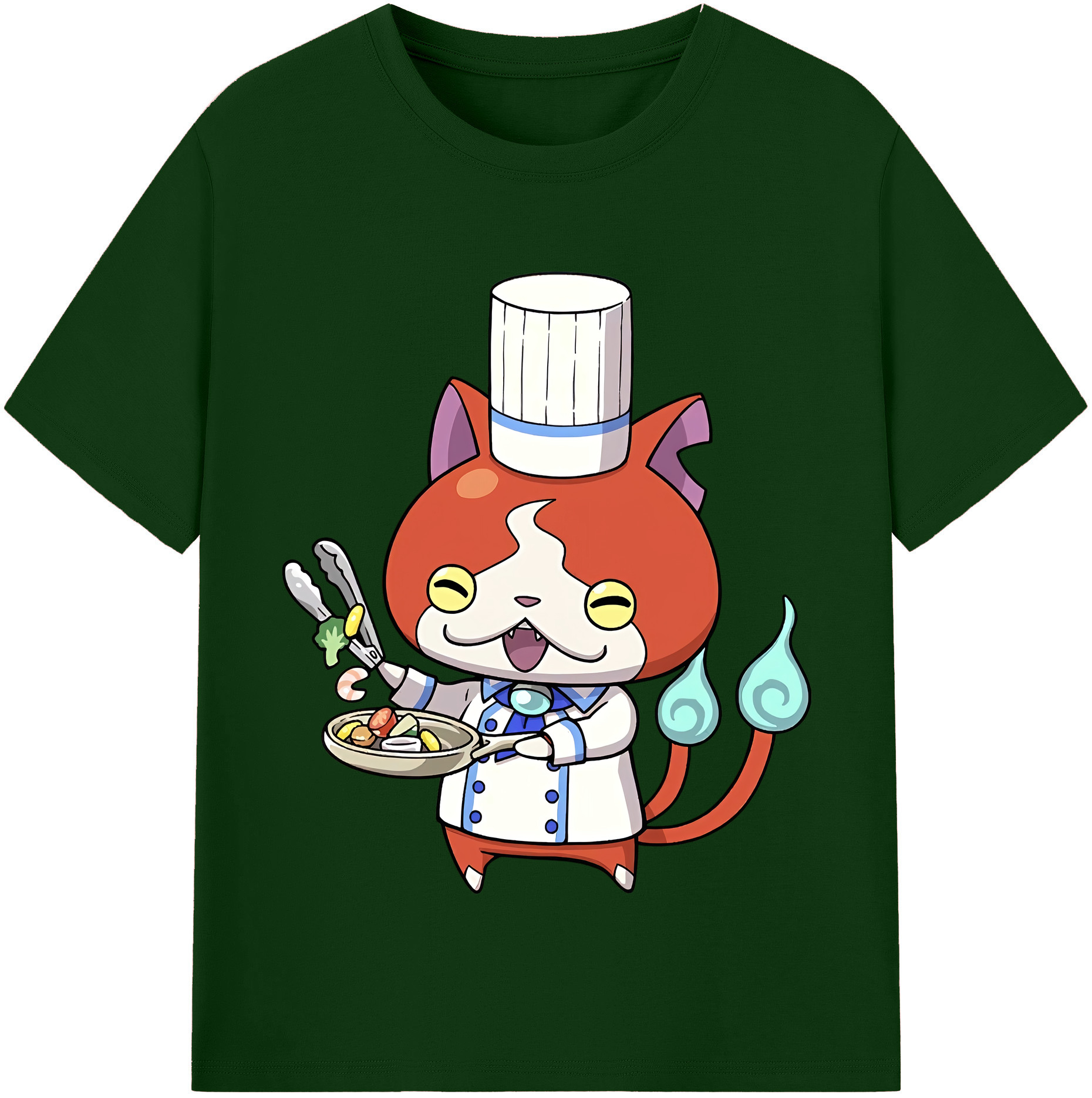 （画像用） 妖怪ウォッチ Yo-kai Watch 綿100％半袖Tシャツ（フロントプリント）